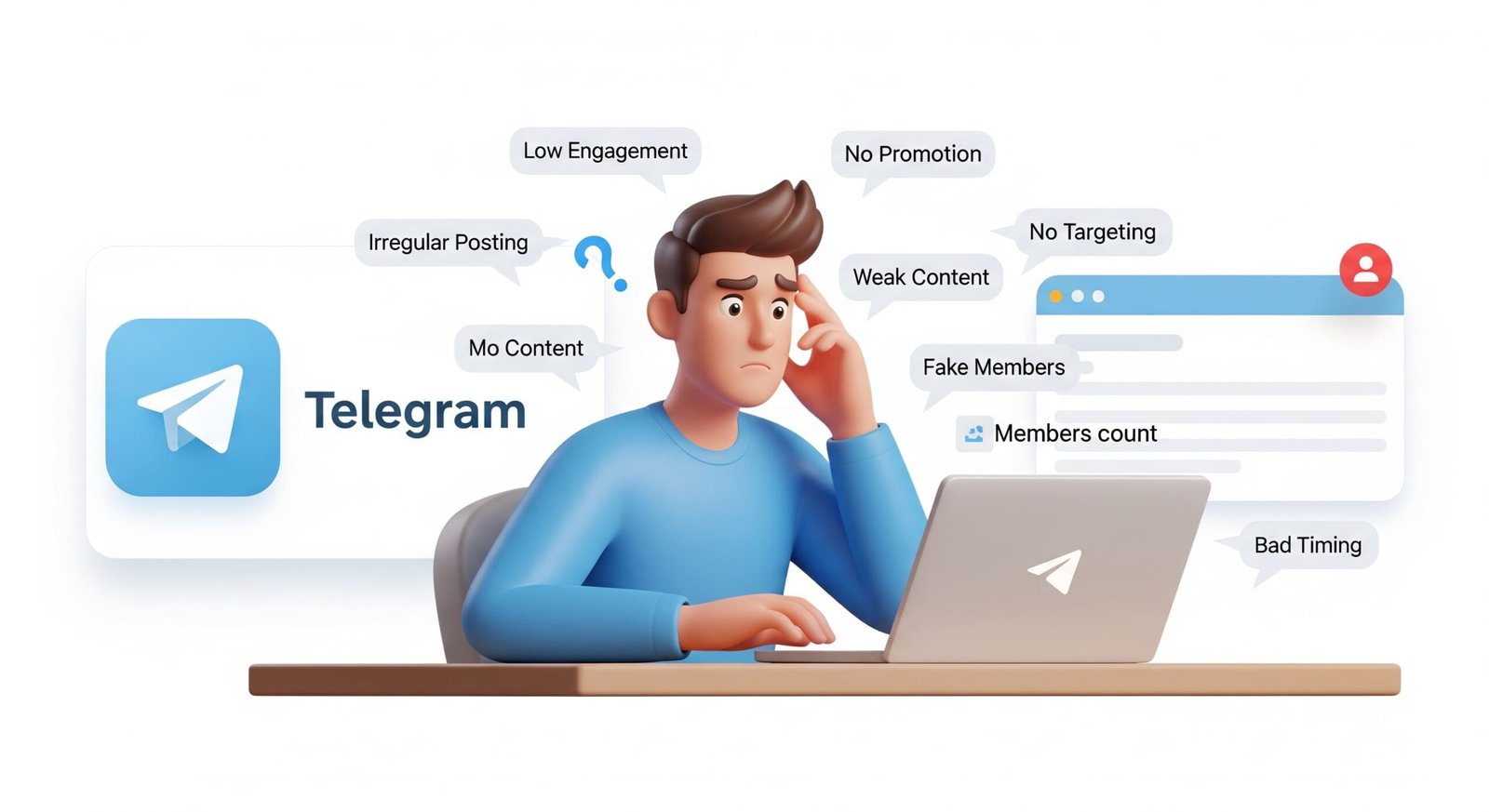 Why Aren’t Your Telegram Channel Members Growing (7 Key Reasons)